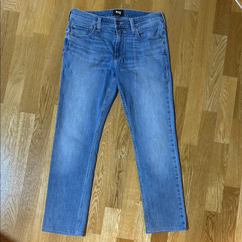PAIGE Light Blue Women Jeans